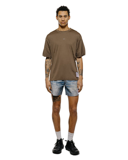 lost & found SATISFY SATISFY AuraLite Pleated T-Shirt Olive SA