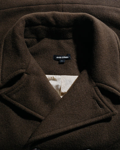 lost & found evan kinori evan kinori Peacoat Blanket Cloth Dark Olive