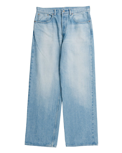 marka Cylinder Fit Jeans Organic Cotton 13.5oz Selvedge Denim Indigo V.W