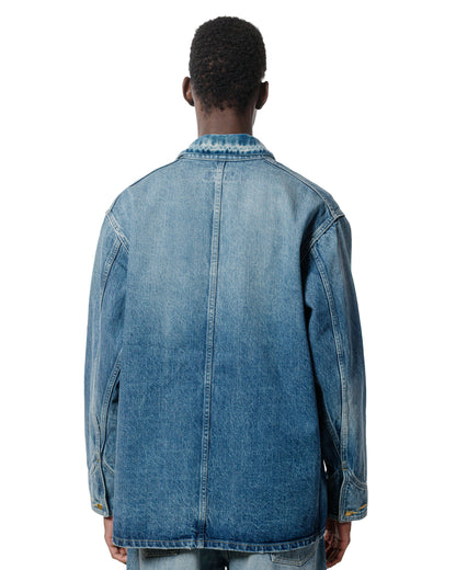 lost & found MARKAWARE marka Denim Coverall Jacket 13.5oz Selvedge Denim Used Wash