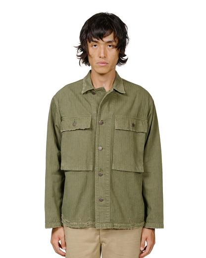 lost & found MARKAWARE marka M-43 Jacket Cotton Herringbone Olive