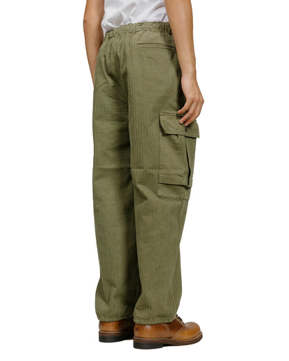 lost & found MARKAWARE marka M-43 Pants Cotton Herringbone Olive