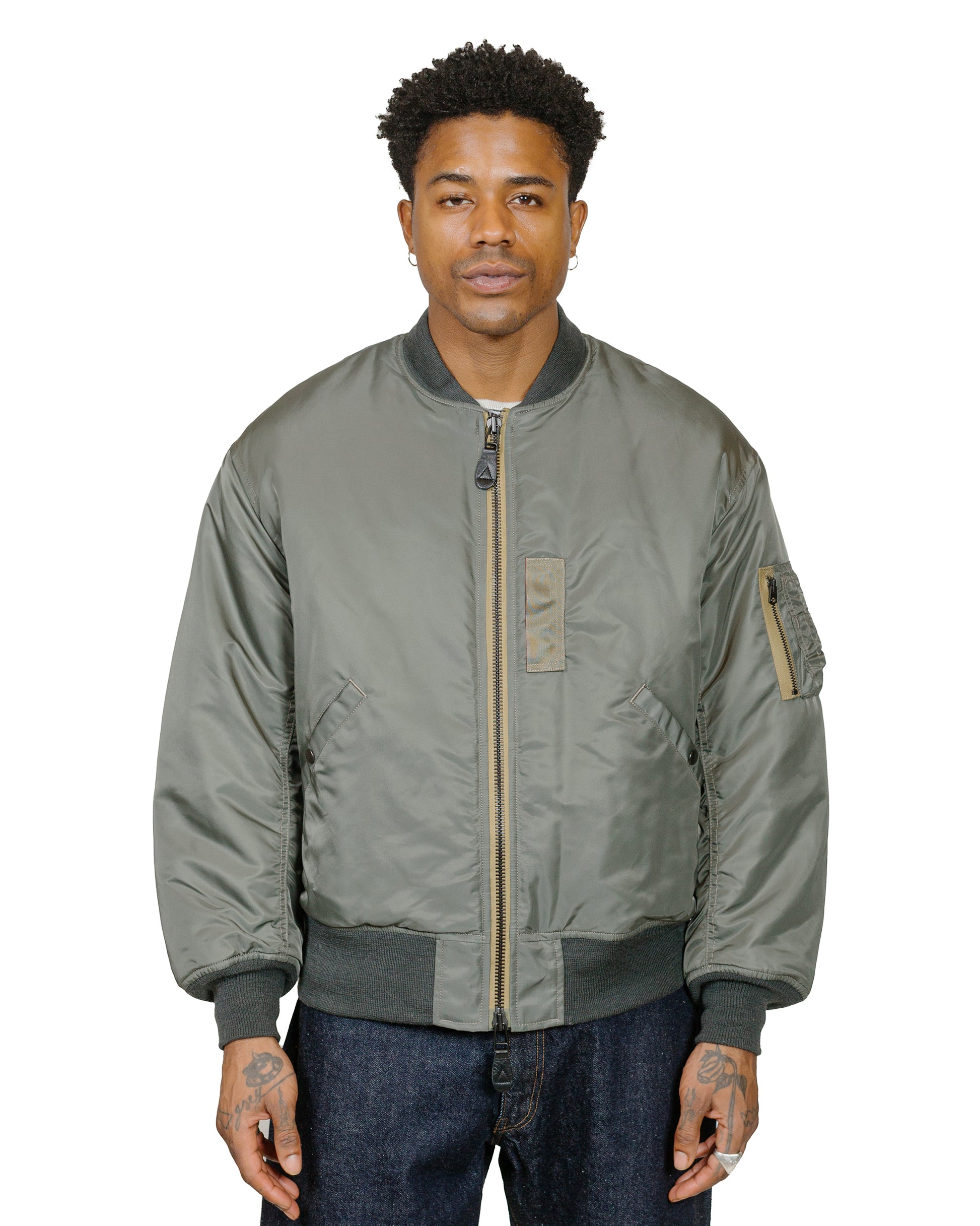 lost & found MARKAWARE marka MA-1 Nylon Twill Sage Green