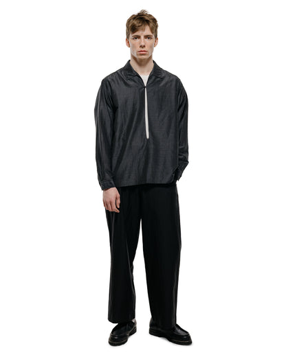 lost & found MARKAWARE marka Military Slacks Cotton Silk Light Moleskin Black