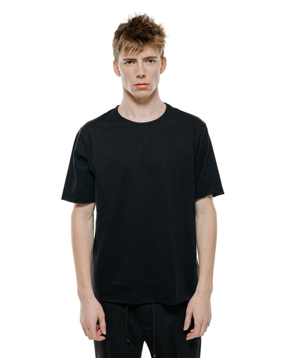 lost & found MARKAWARE marka Narrow Piping Tee 40/2 Organic Cotton Knit Black