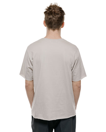 lost & found MARKAWARE marka Narrow Piping Tee 40/2 Organic Cotton Knit L. Beige