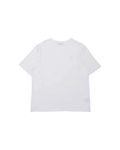 lost & found MARKAWARE marka Narrow Piping Tee 40/2 Organic Cotton Knit White