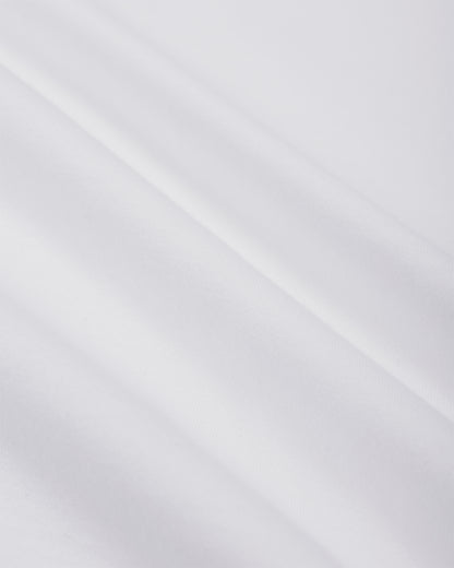 lost & found MARKAWARE marka Narrow Piping Tee 40/2 Organic Cotton Knit White