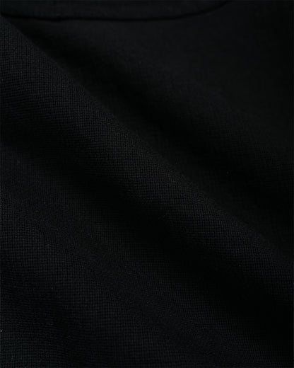 lost & found MARKAWARE marka No Collar Tracker Jacket High Twisted Dobby Cloth Black
