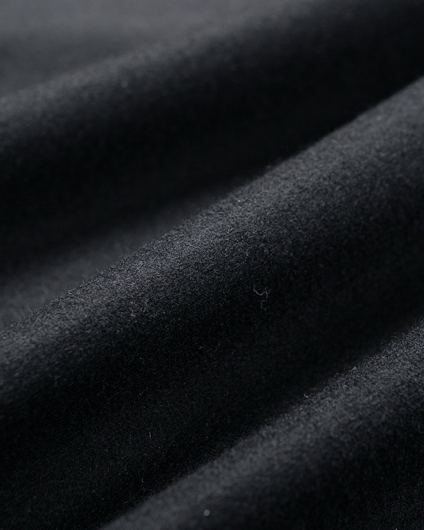 lost & found MARKAWARE marka Shirt Cardigan Super 140s Wool Knit Black