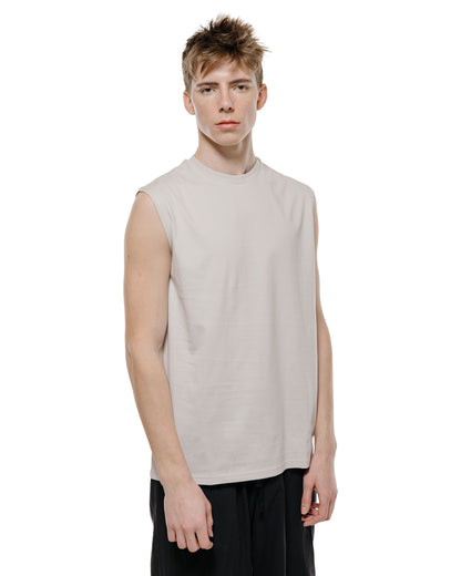 lost & found MARKAWARE marka Sleeveless Tee 40/2 Organic Cotton Knit L. Beige