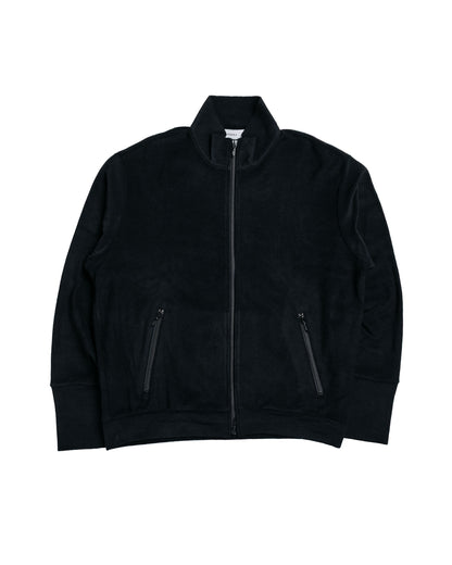 marka Track Jacket Wool/Organic Cotton Black