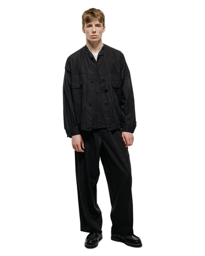 lost & found MARKAWARE marka U.S. Air Force Baker Pants High Twisted Dobby Cloth Black