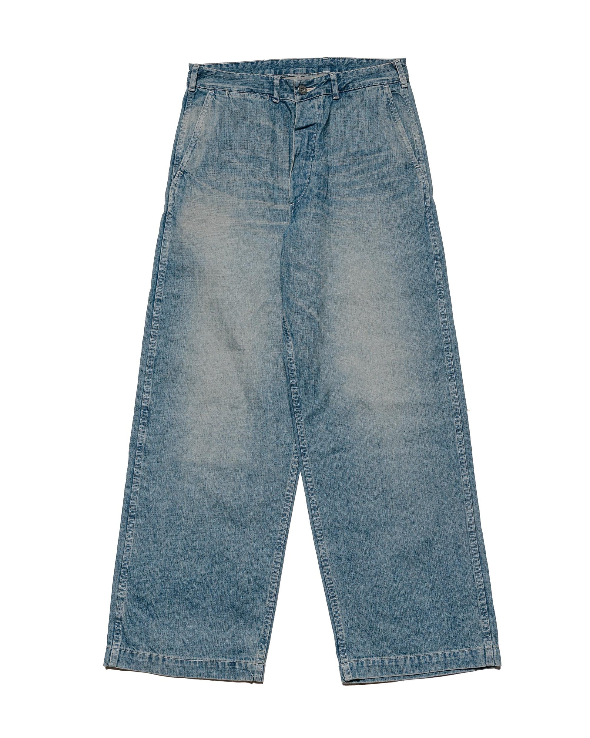 lost & found MARKAWARE marka U.S. Army Denim Pants Cotton 10oz Denim Used Washed