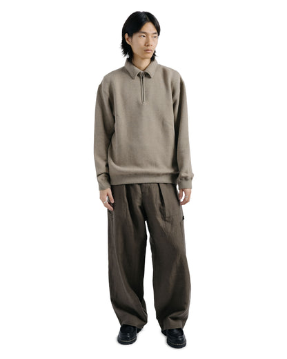 marka US Air Force Baker Pants Wool Linen Moleskin Olive