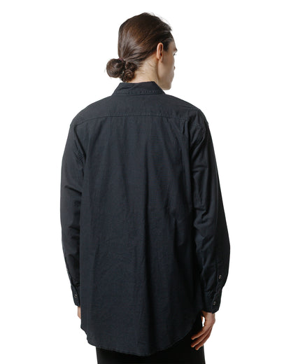 lost & found MARKAWARE marka Western Shirt Organic Cotton Flannel Black