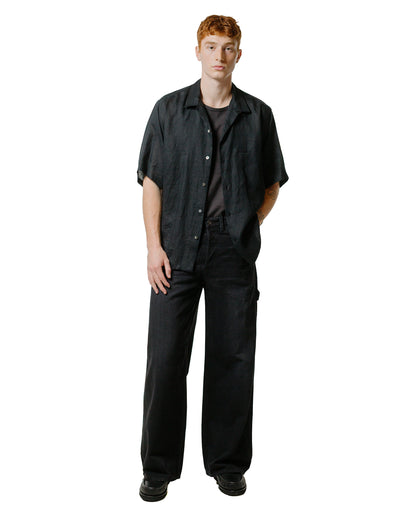 lost & found MARKAWARE marka Wide Painter Pants Organic Cotton 10oz Denim Black