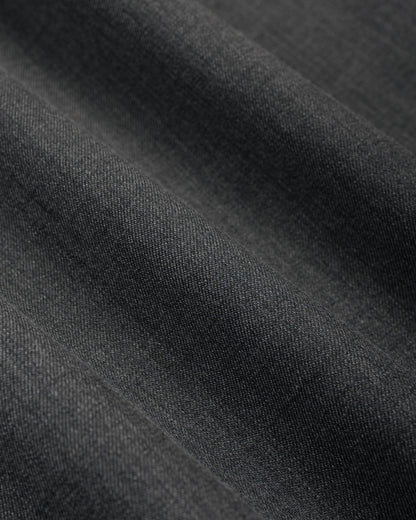 lost & found MARKAWARE marka Work Pants Wool Gabardine Pigment Print Charcoal Gray