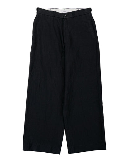 lost & found MARKAWARE marka Military Slacks Cotton Silk Light Moleskin Black
