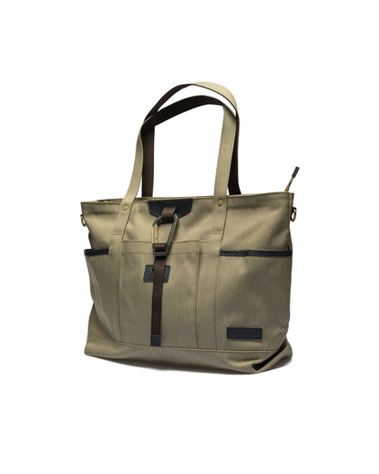 master-piece Link 2WAY Tote Bag Beige