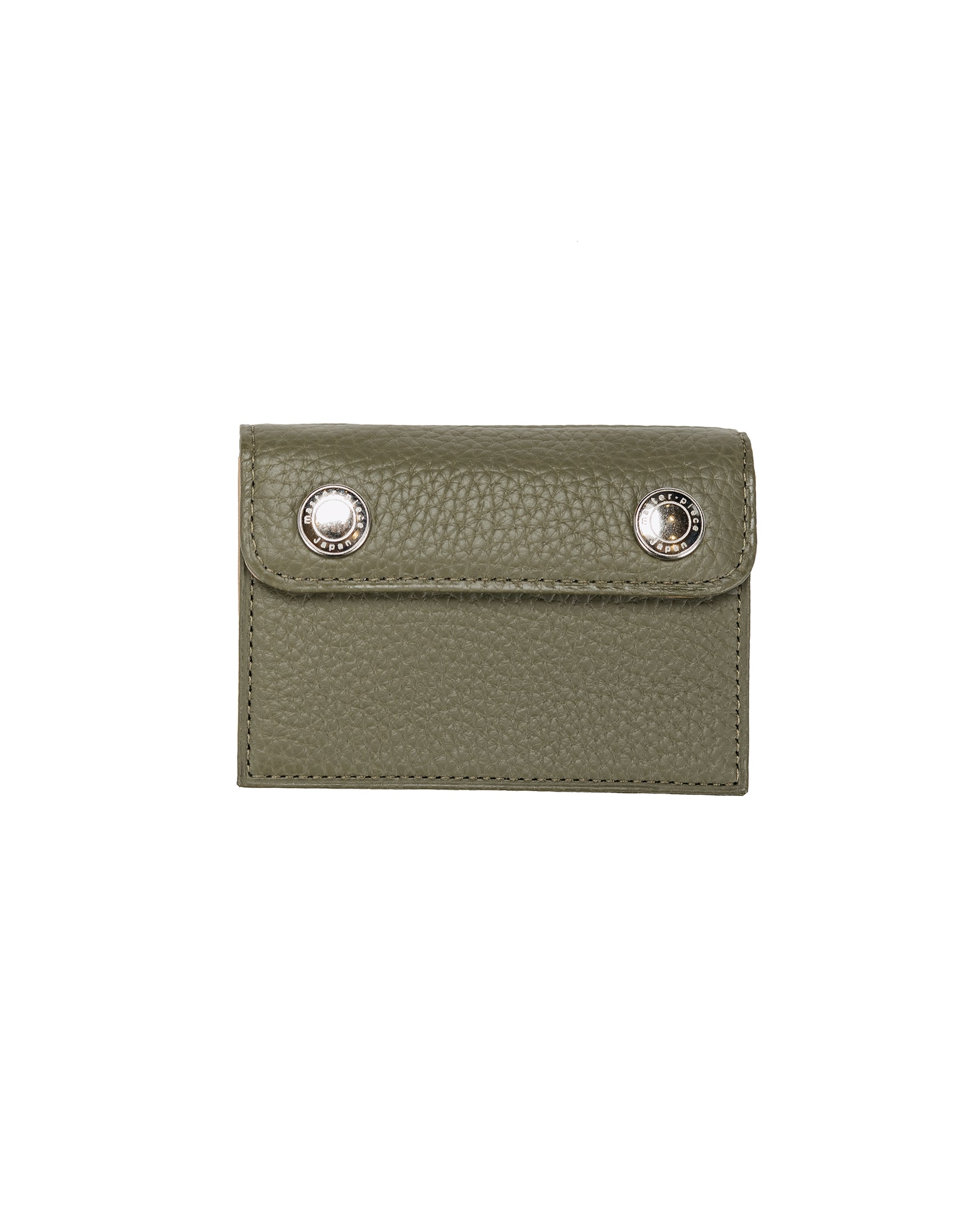 lost & found master-piece master-piece CAST 3-Fold Wallet Olive