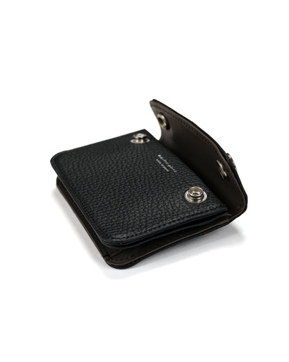 lost & found master-piece master-piece CAST Compact Wallet Black
