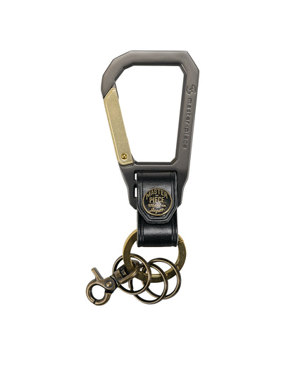 lost & found master-piece master-piece Carabiner Key Ring Black