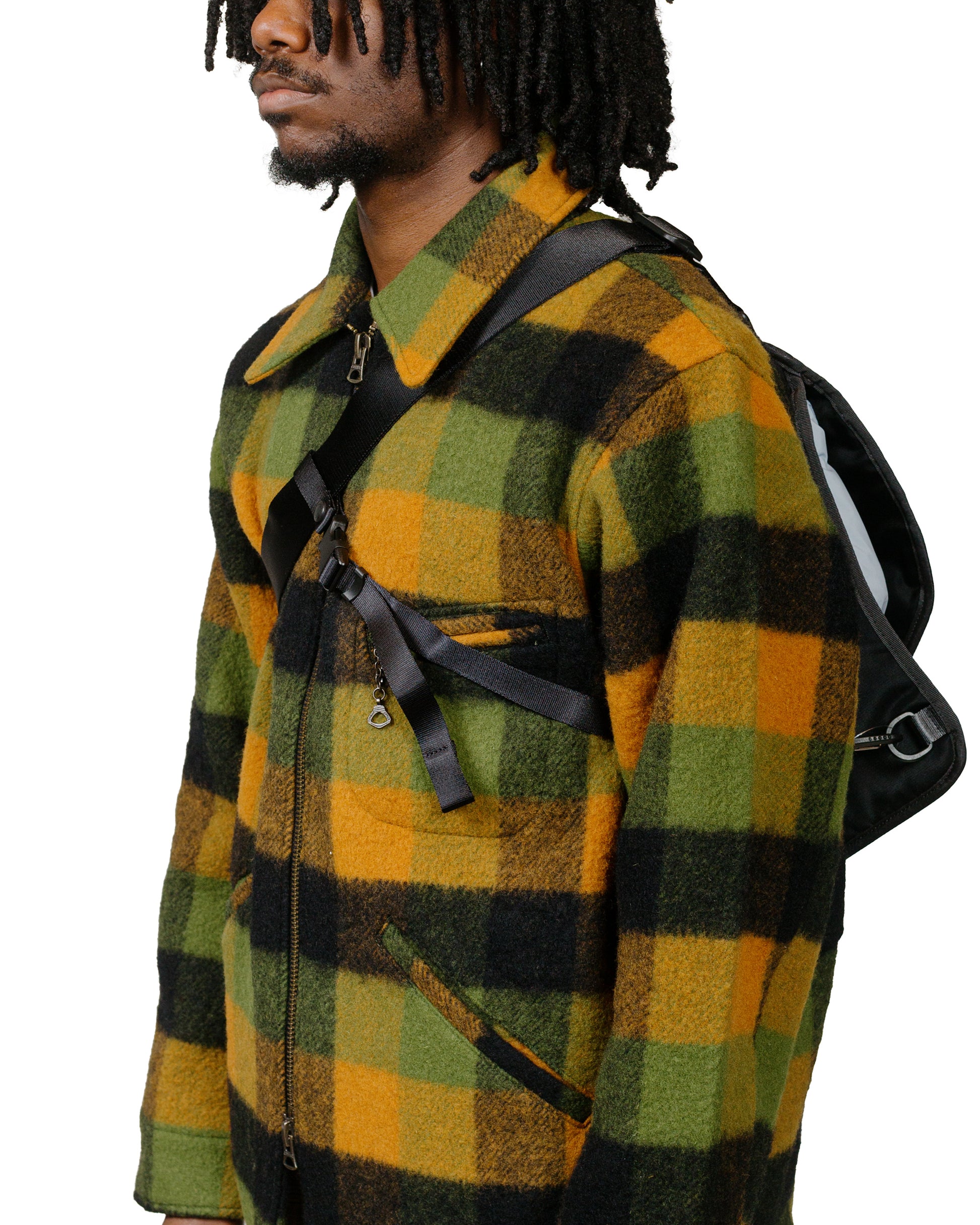 lost & found master-piece master-piece Face Shoulder Bag Sax Blue