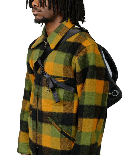 lost & found master-piece master-piece Face Shoulder Bag Sax Blue