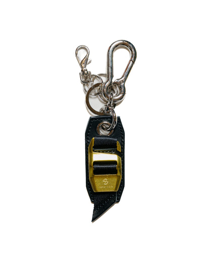 lost & found master-piece master-piece Hook Buckle Key Ring Black