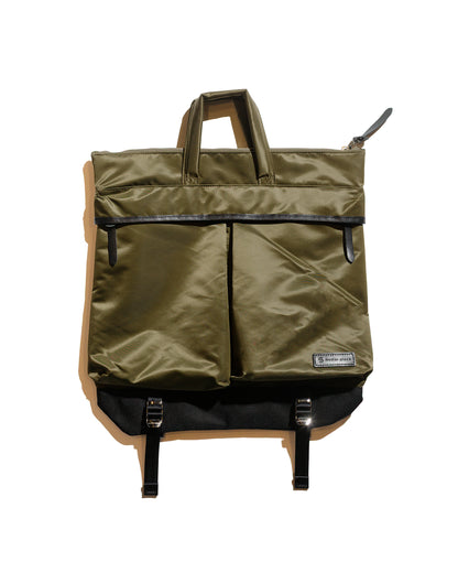 lost & found master-piece master-piece Lightning Helmet Bag Khaki