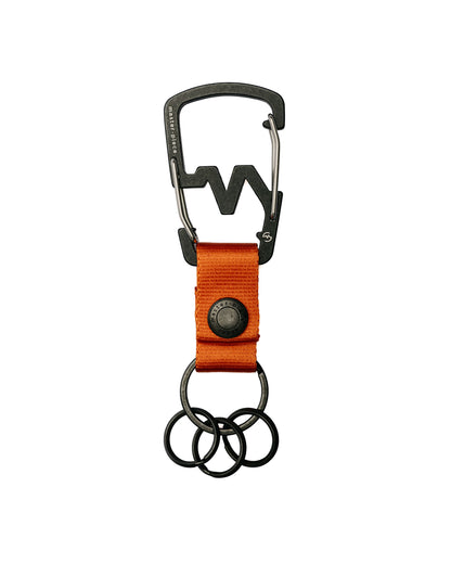 master-piece M-Carabiner Key Ring Key Chain Orange