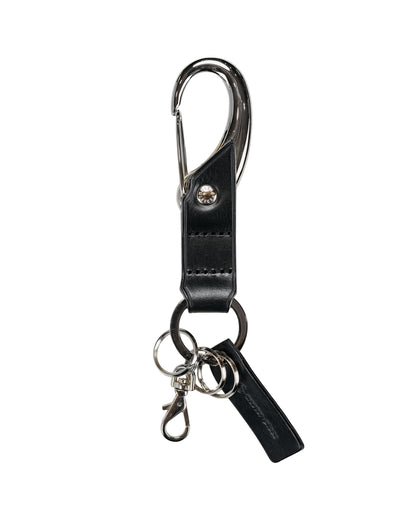 lost & found master-piece master-piece Magatama Key Ring Black