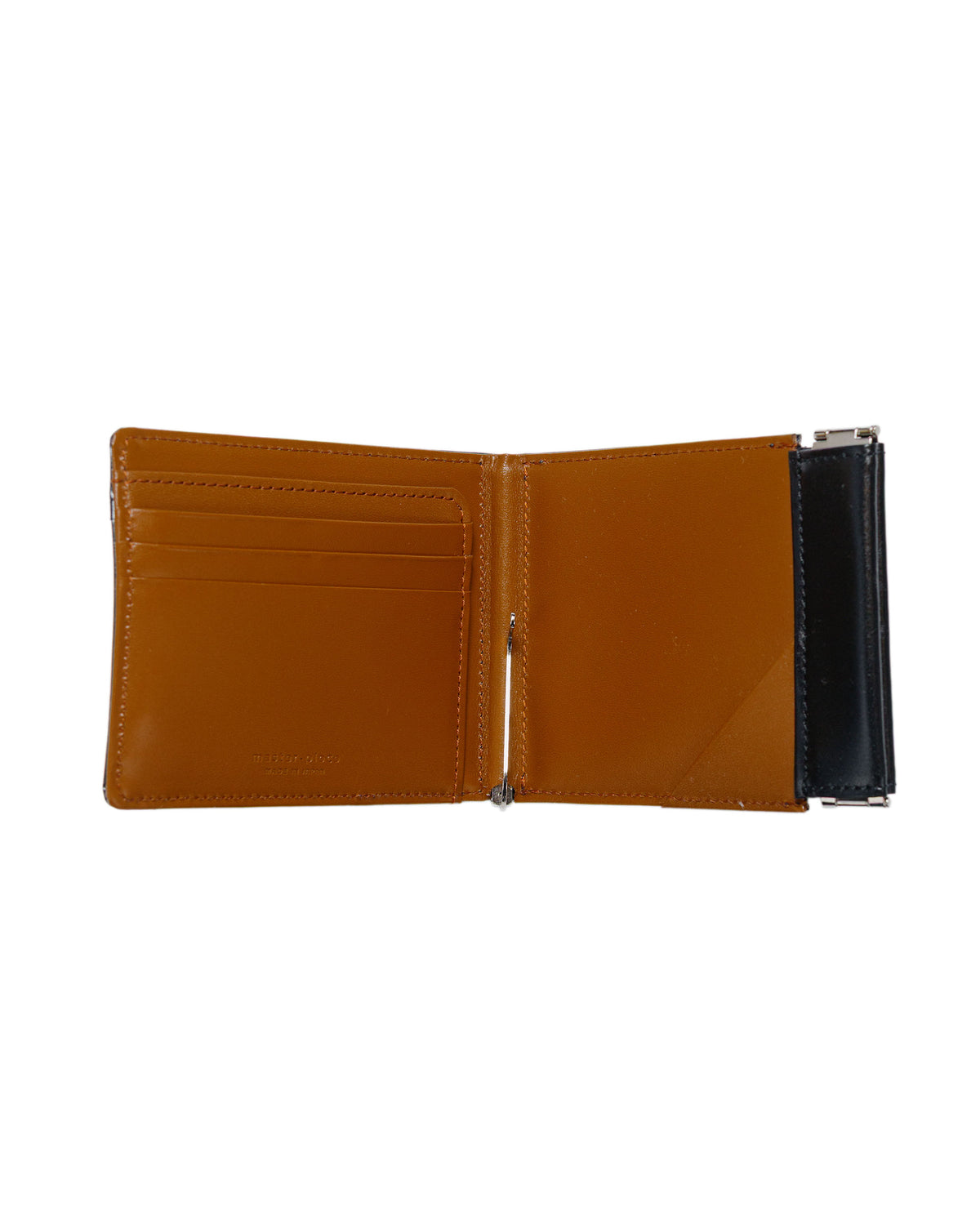 lost & found master-piece master-piece Notch Money Clip Black