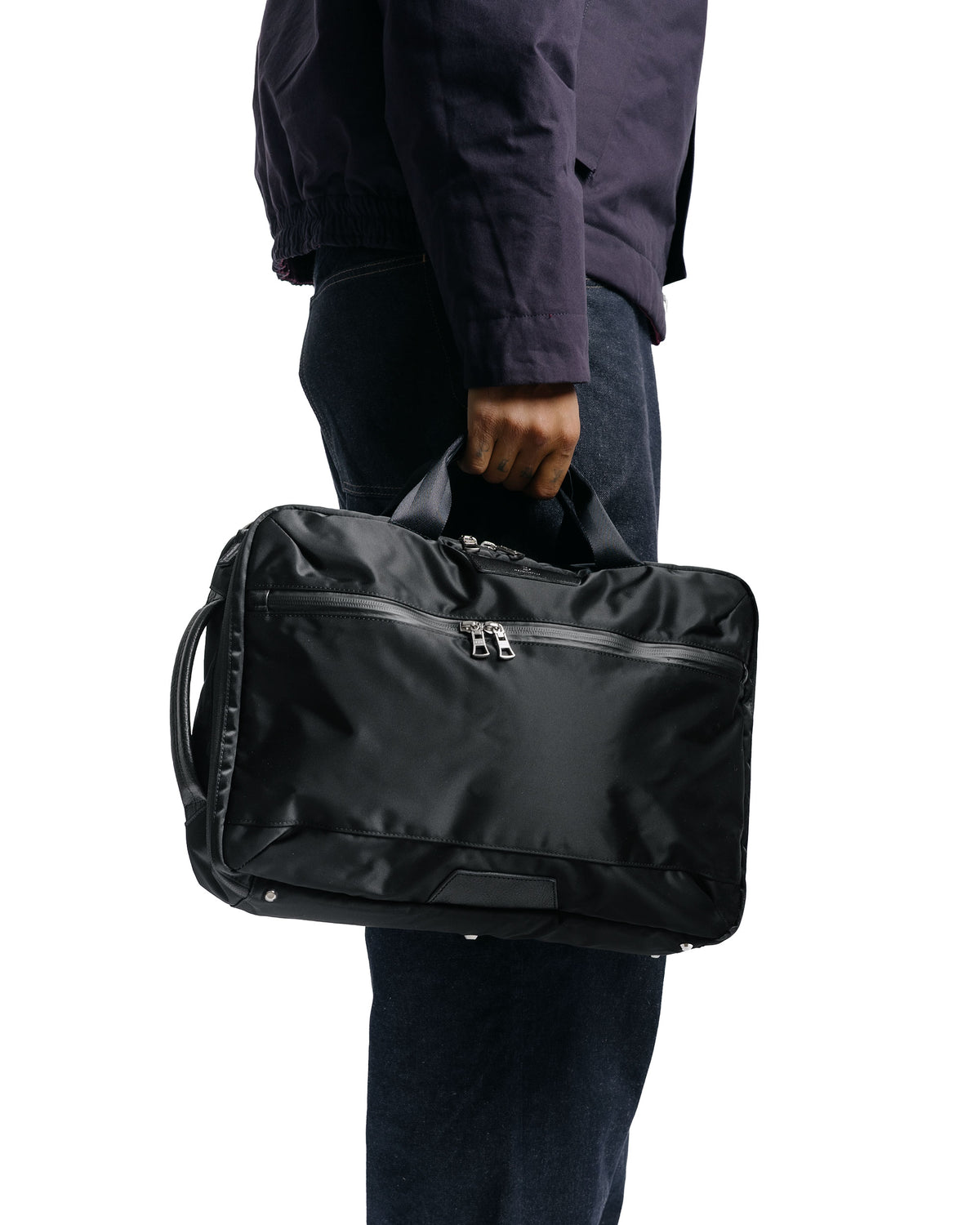 master-piece Progress 3WAY Briefcase Black