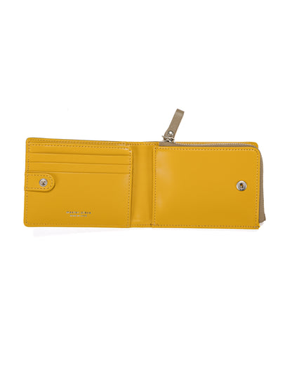 lost & found master-piece master-piece Refine Bifold Wallet Gray