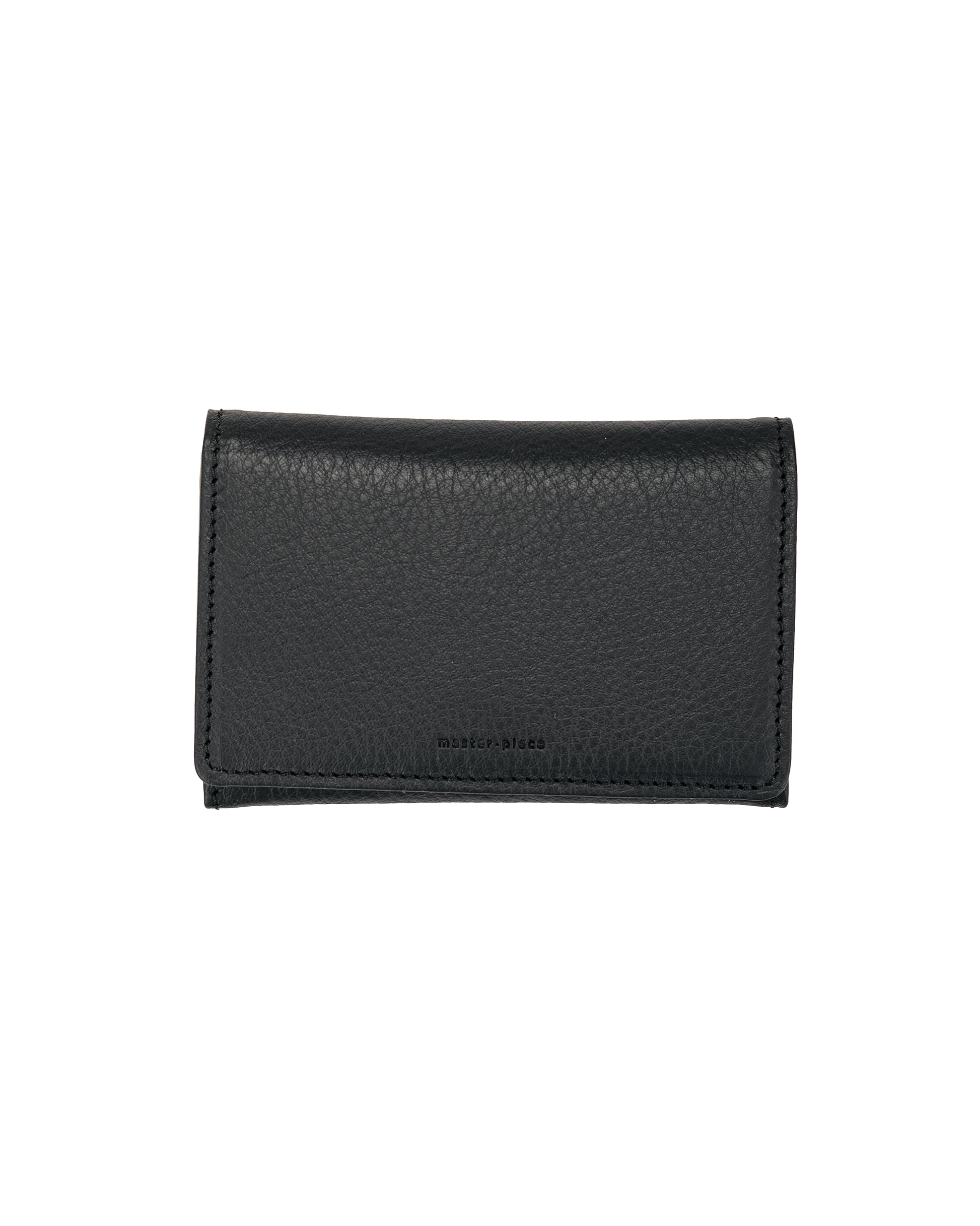 lost & found master-piece master-piece Refine Card Case Black