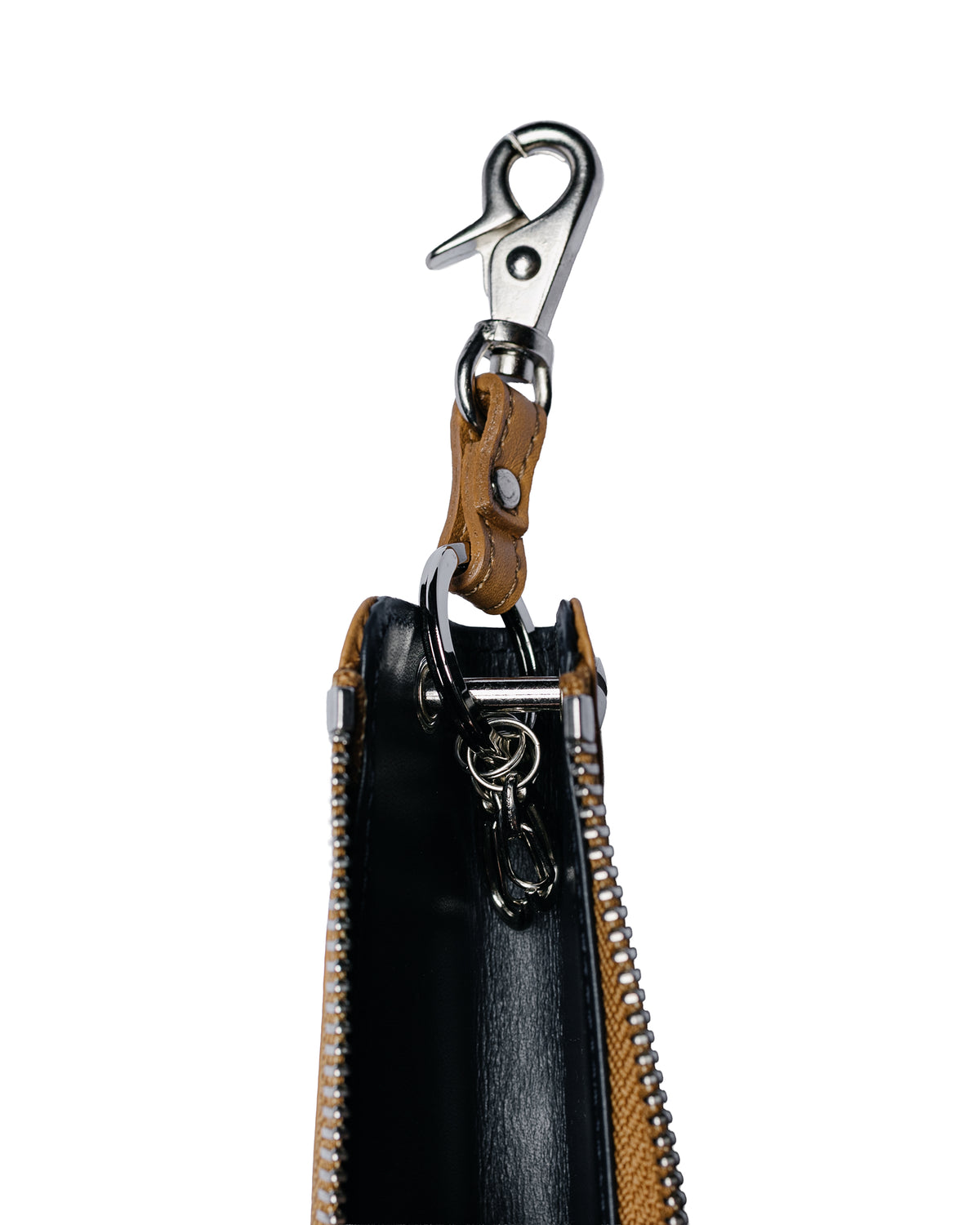 master-piece Refine Key Case Camel