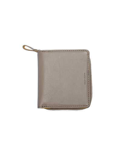 master-piece Refine Round Zipper Wallet Grey