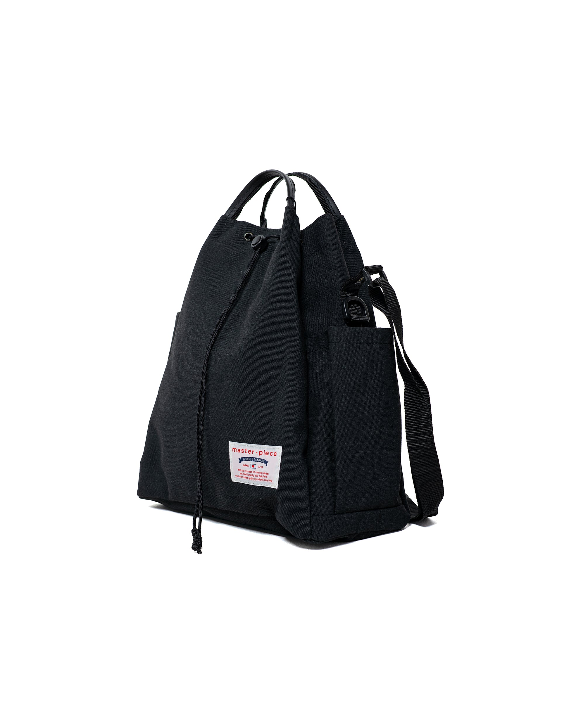 lost & found master-piece master-piece Remix 2-Way Shoulder Tote L Black