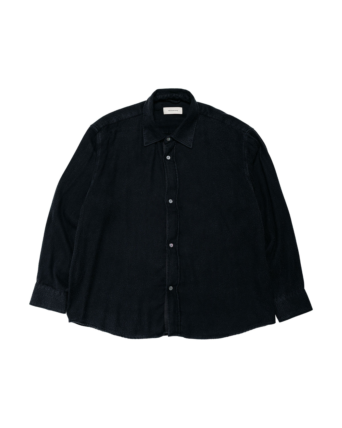 mfpen Gambler Shirt Black Fuzz Tencel