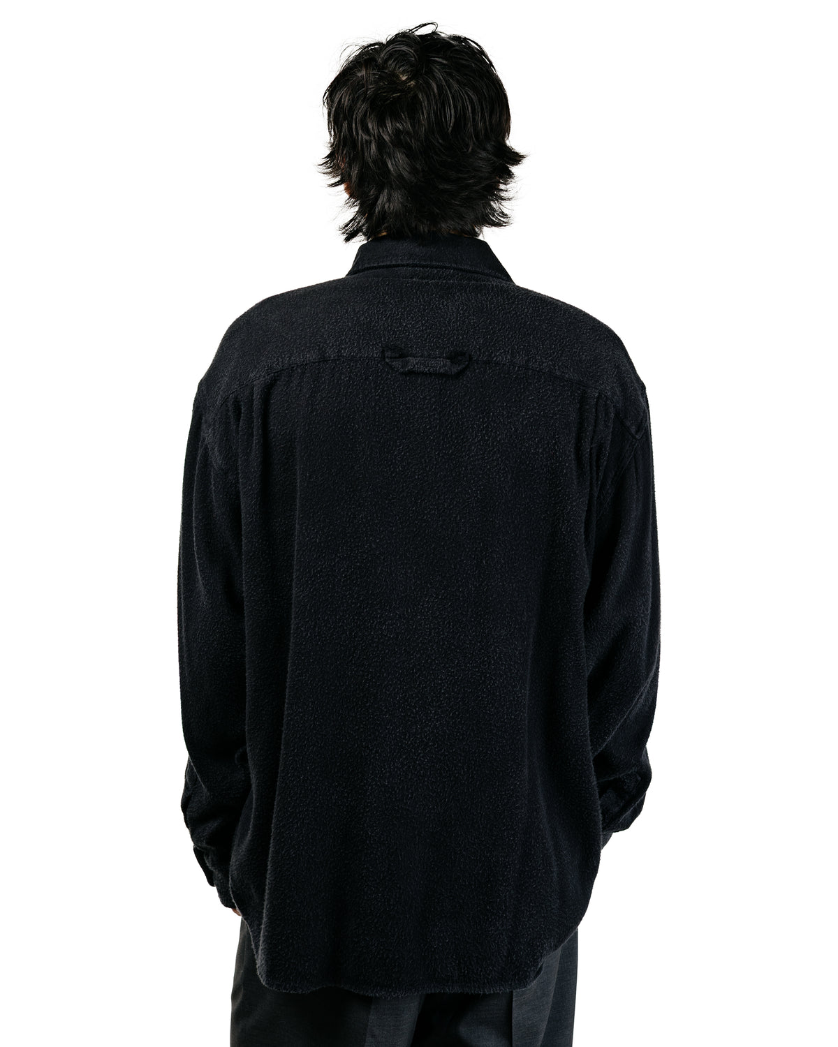 mfpen Gambler Shirt Black Fuzz Tencel