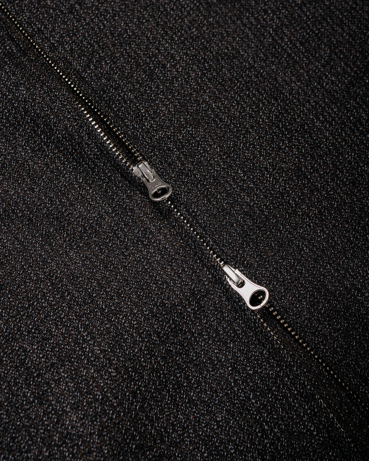 mfpen Mail Jacket Brown Melange Stripe