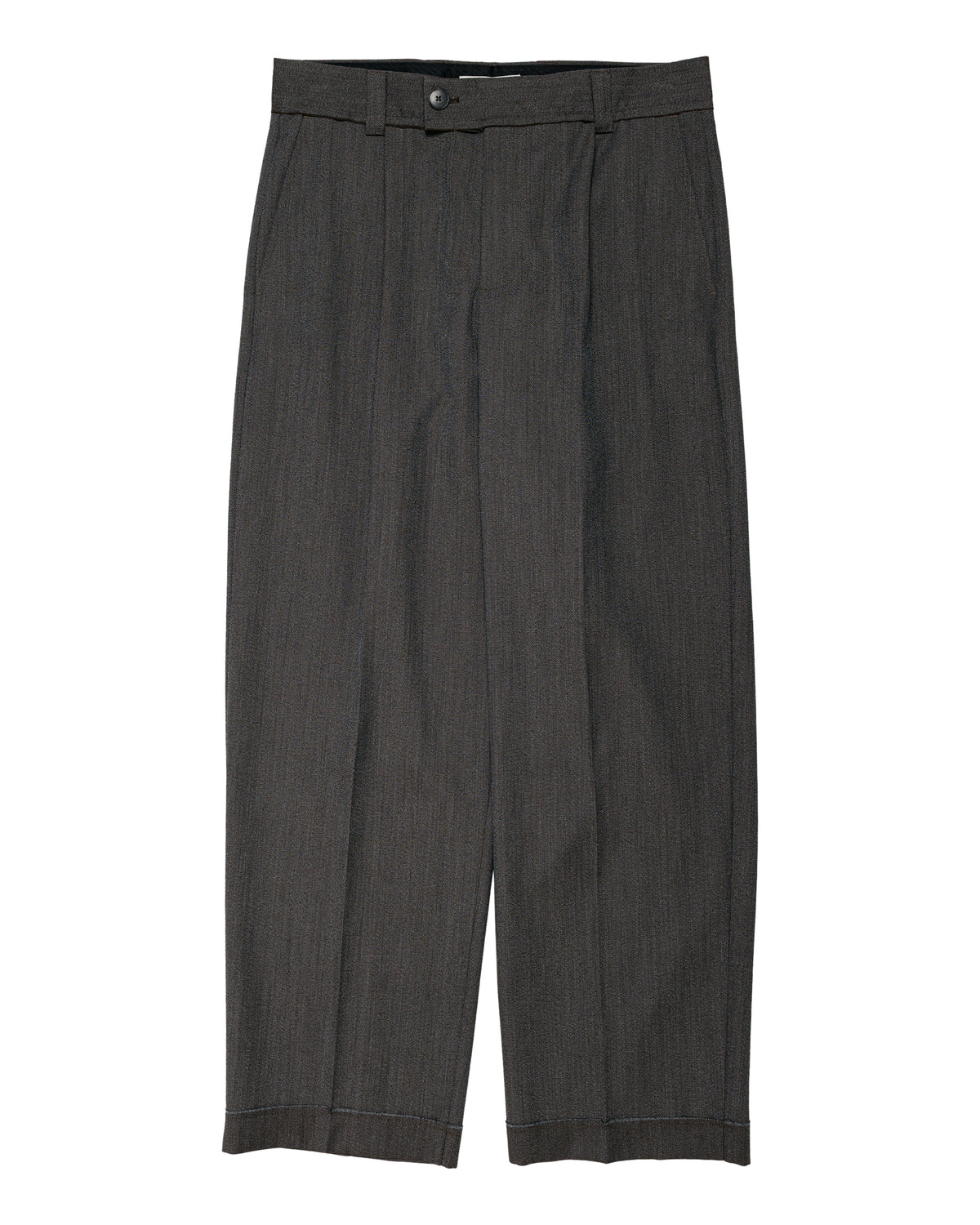 mfpen Patch Trousers Taupe Wool Twill