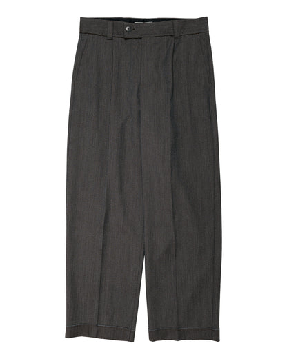 mfpen Patch Trousers Taupe Wool Twill