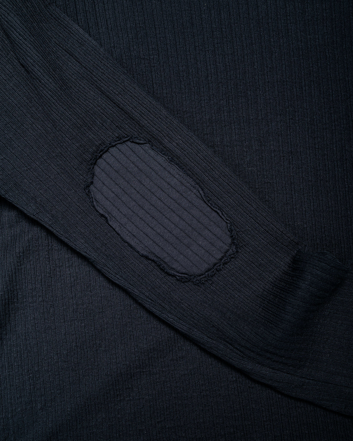 mfpen Reverse Rib Sweater Black