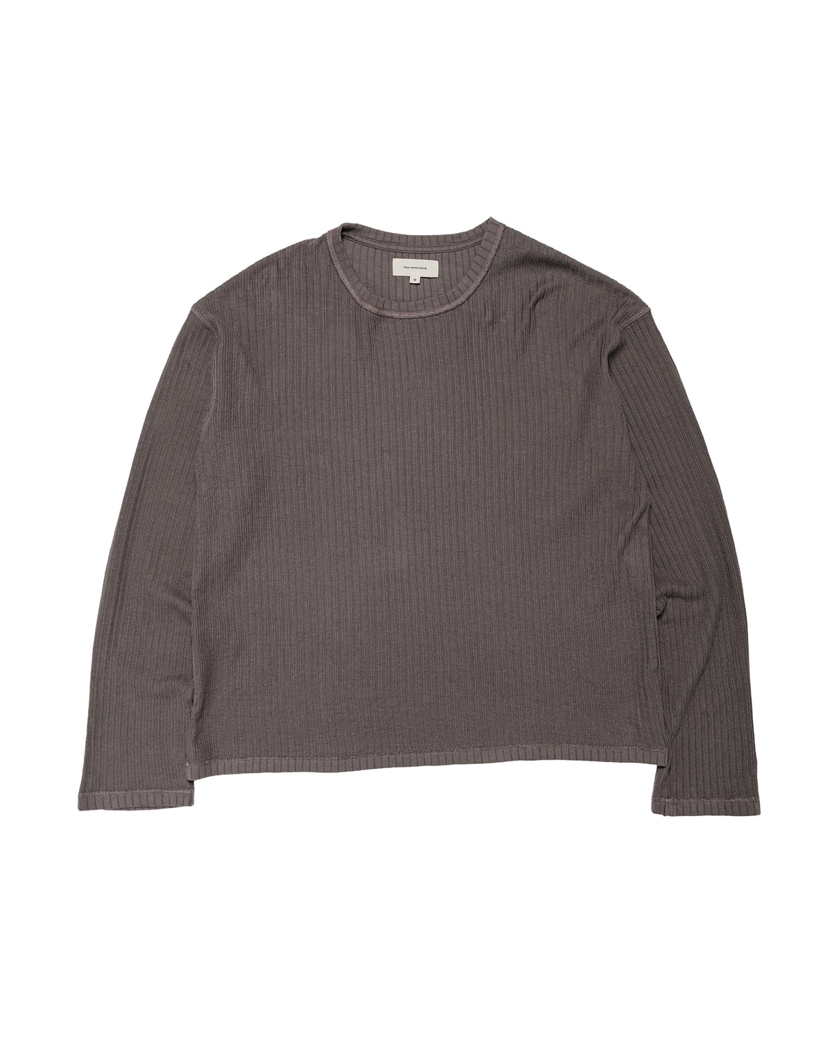 mfpen Reverse Rib Sweater Murkey Grey