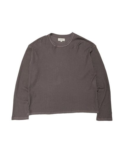 mfpen Reverse Rib Sweater Murkey Grey