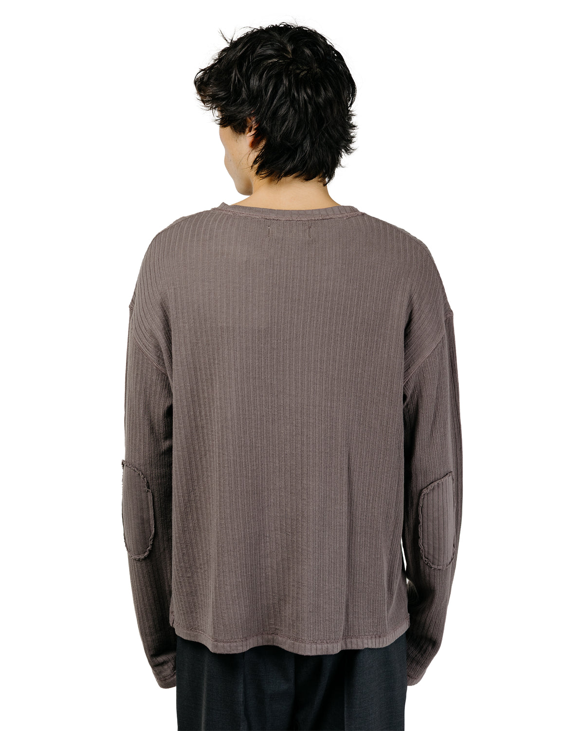 mfpen Reverse Rib Sweater Murkey Grey