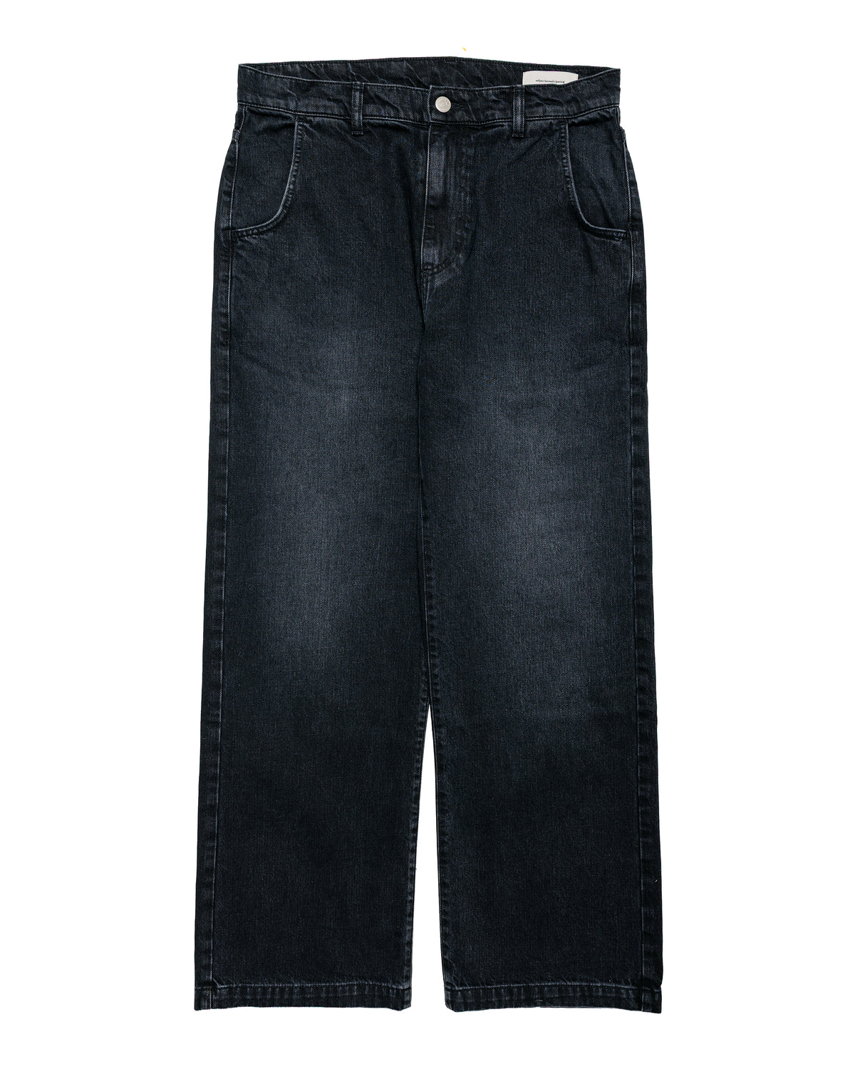 lost & found mfpen mfpen Straight Cut Jeans Faded Black